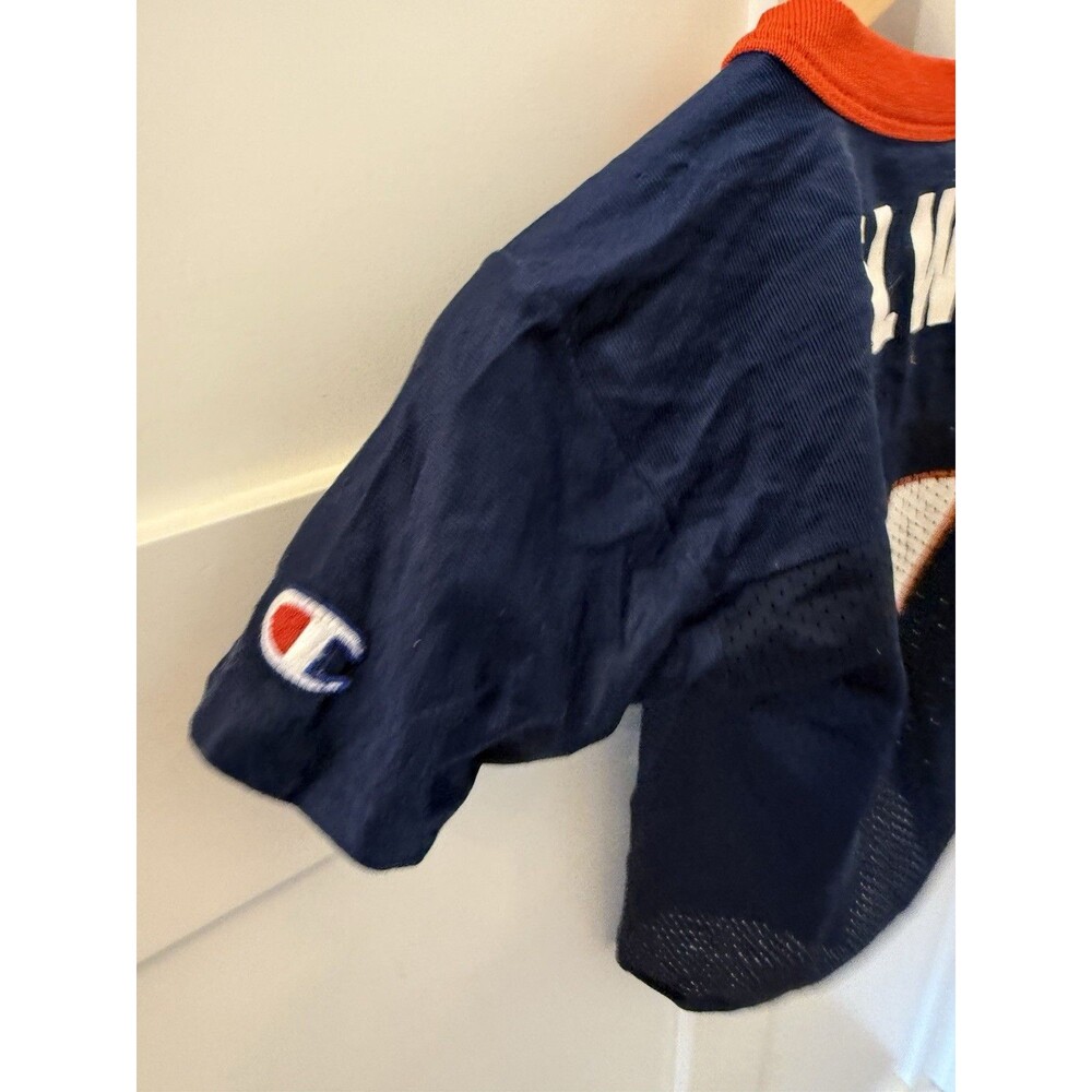 Boys Vintage Champion John Elway Denver Broncos Football Jersey 90s Size 7 - Picture 5 of 6